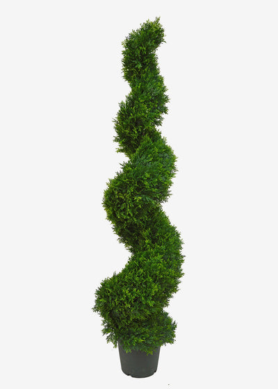 Artificial Cedar Spiral Tree 1.5m